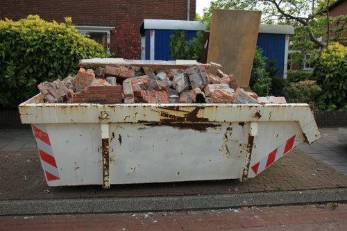 Commercial skip hire service in Thamesmead