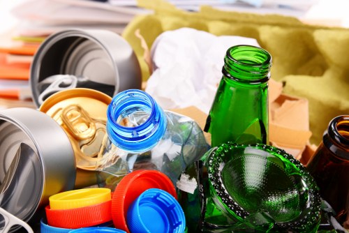 Environmental commitment with recycling at Skip Hire Thamesmead